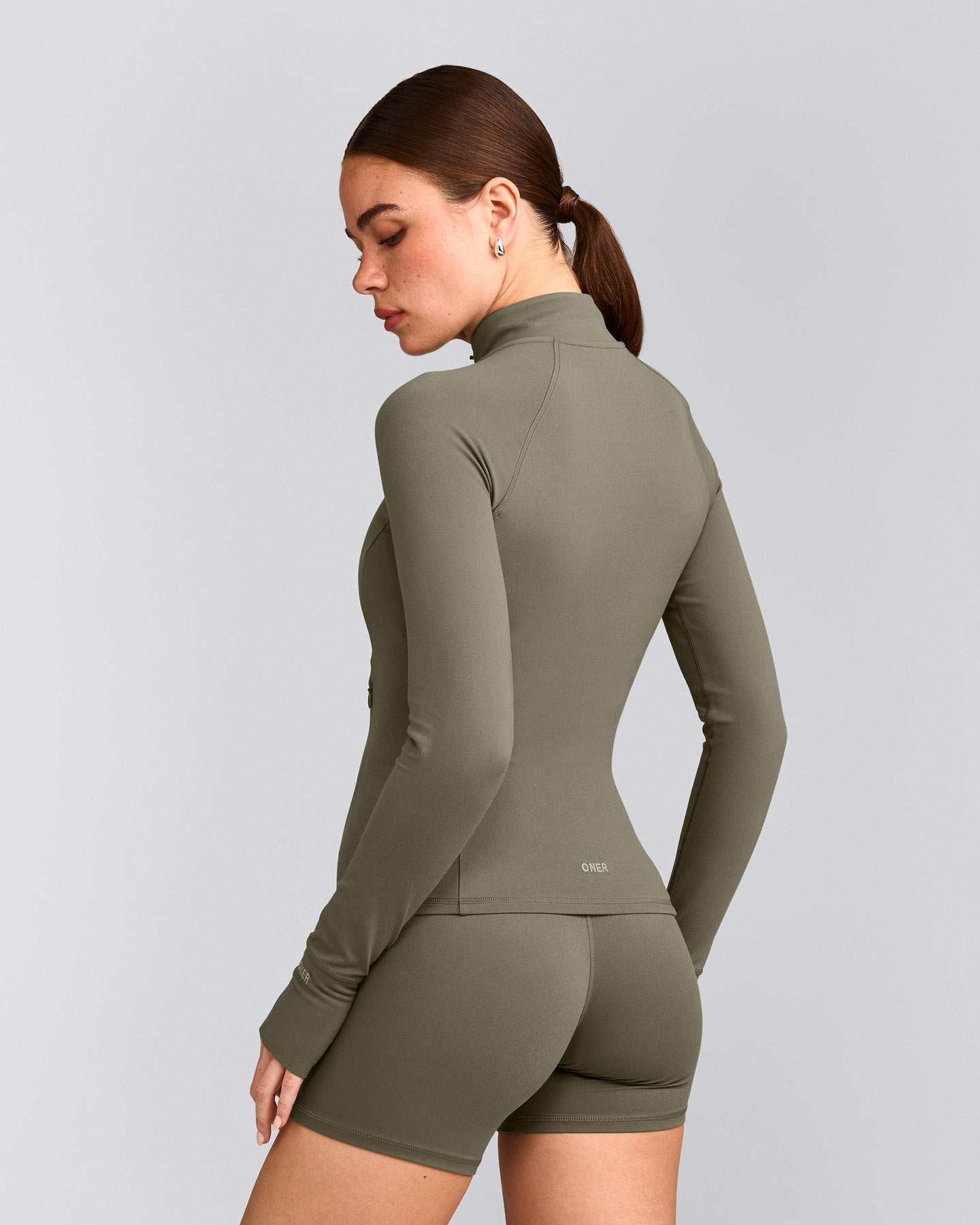 SoftMotion™ Jacket with Grey Logo | Alpine Green