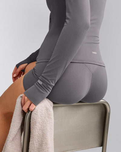 SoftMotion™ Jacket with Grey Logo | Ash Grey