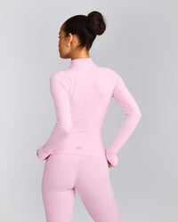 SoftMotion™ Jacket with Grey Logo | Chalk Pink