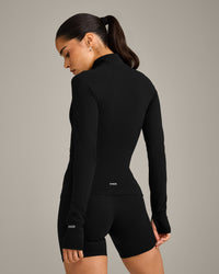 SoftMotion™ Jacket with Grey Logo | Black