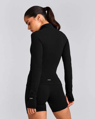 SoftMotion™ Jacket with Grey Logo | Black