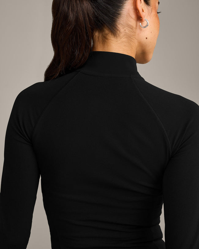 SoftMotion™ Jacket with Grey Logo | Black