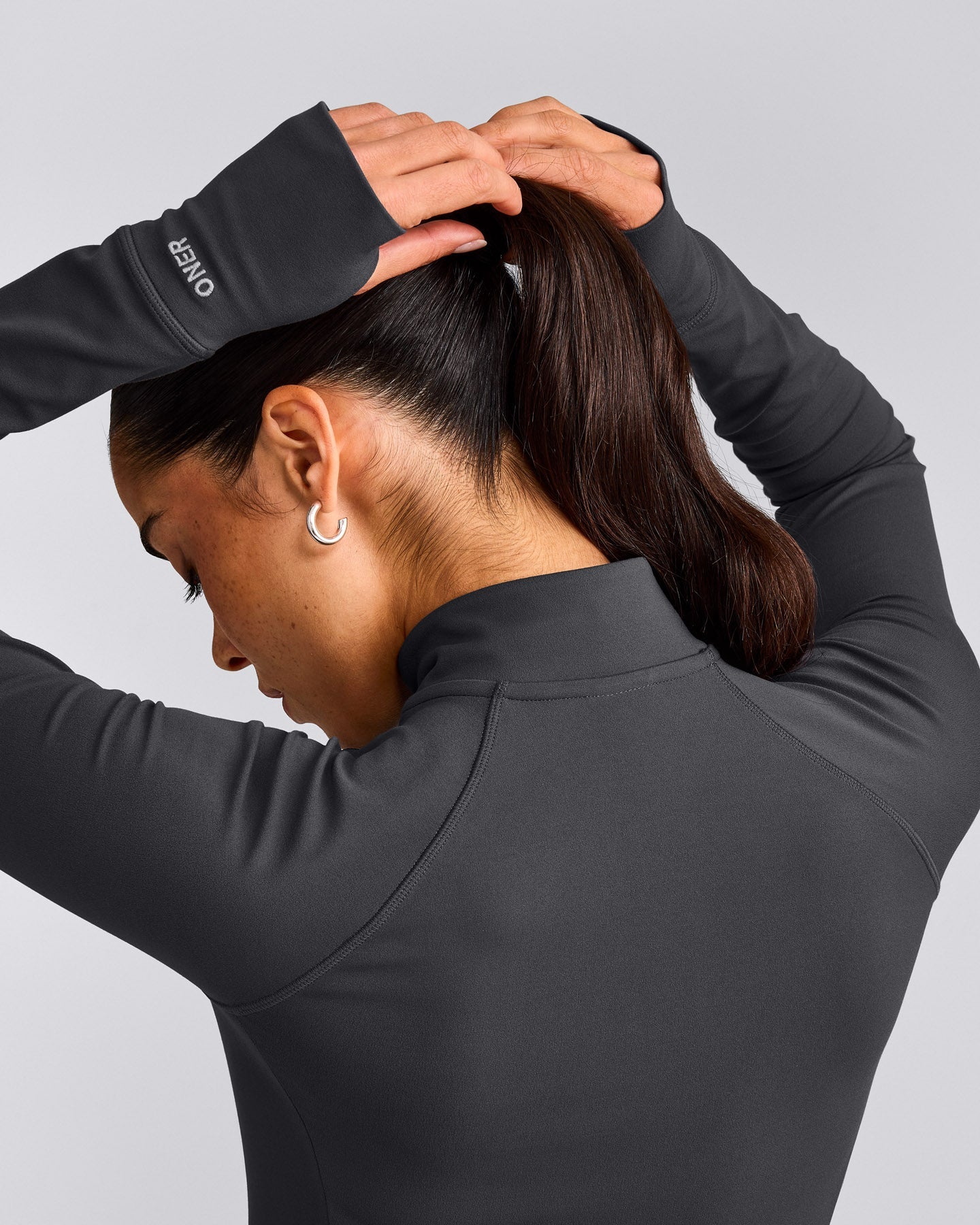 SoftMotion™ Jacket with Grey Logo | Coal