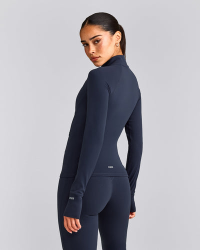 SoftMotion™ Jacket with Grey Logo | True Blue