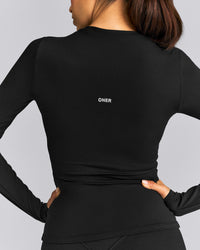 SoftMotion™ Long Sleeve Top New Branding | Black