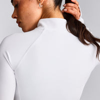 SoftMotion™ Mid Jacket with Grey Logo | White