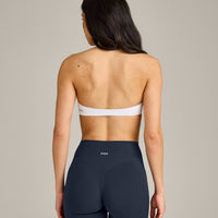 SoftMotion™ Minimal Halter Neck Bralette | White