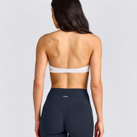 SoftMotion™ Minimal Halter Neck Bralette | White