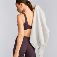 SoftMotion™ Scoop Back Bralette | Dark Umber Brown