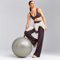 SoftMotion™ Scoop Back Bralette | Dark Umber Brown