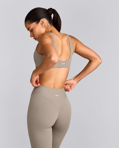 SoftMotion™ Scoop Back Bralette | Warm Sand