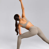 SoftMotion™ Scoop Back Bralette | Warm Sand