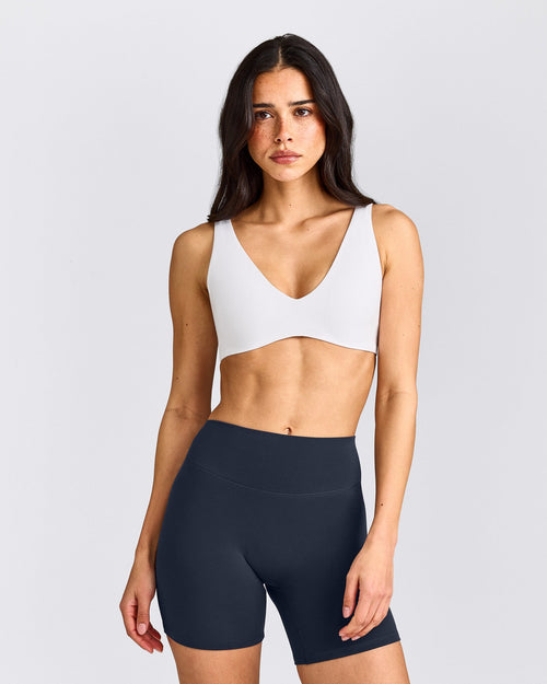 SoftMotion™ Scoop Back Bralette | White