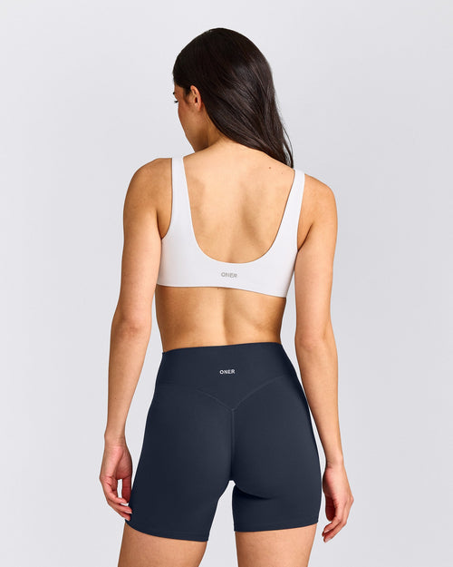 SoftMotion™ Scoop Back Bralette | White