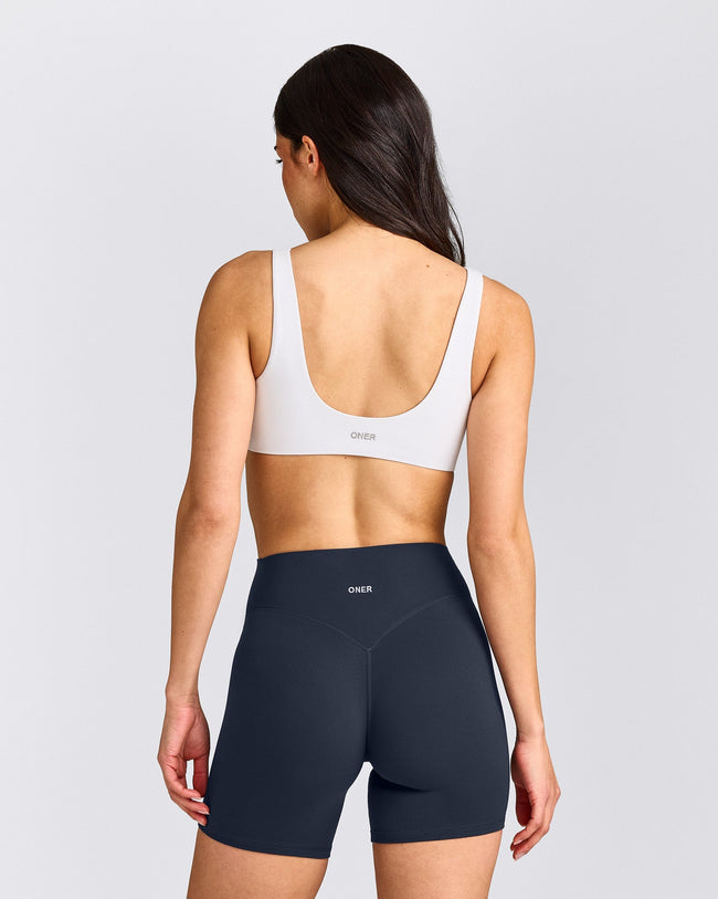 SoftMotion™ Scoop Back Bralette | White