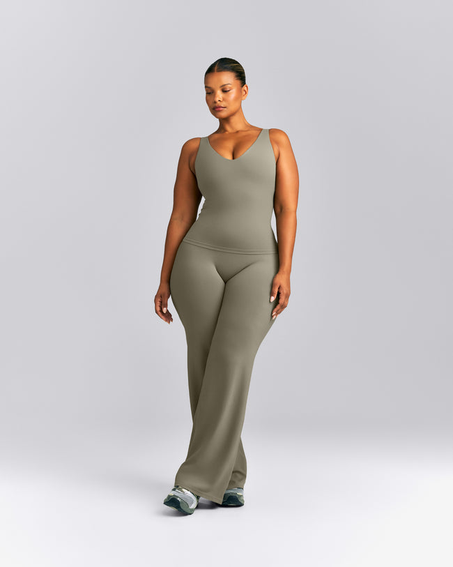 SoftMotion™ Scoop Neck Tank Top | Alpine Green