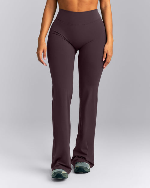 SoftMotion™ Flared Pants New Branding | Dark Umber Brown
