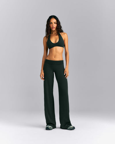 SoftMotion™ Straight Leg Pants | Emerald Noir