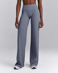 SoftMotion™ Straight Leg Pants | Granite Blue