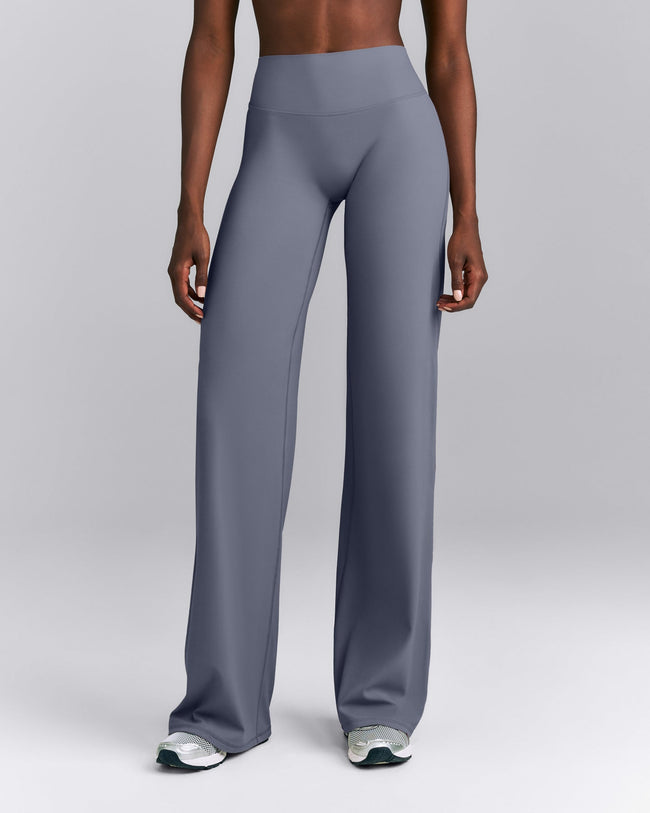 SoftMotion™ Straight Leg Pants | Granite Blue