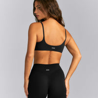 SoftMotion™ Strappy Sports Bra | Black