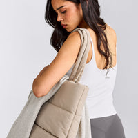 SoftMotion™ Strappy Vest with Built in Bra Shelf | White