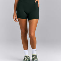 SoftMotion™ Wrap Shorts 6" | Emerald Noir