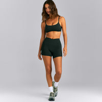 SoftMotion™ Wrap Shorts 6" | Emerald Noir
