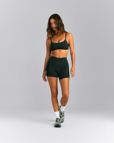 SoftMotion™ Wrap Shorts 6" | Emerald Noir