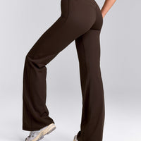 UnifiedMove™ Wrap Flared Bottoms with Reflective Logo | 70% Cocoa