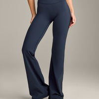 UnifiedMove Wrap Flared Bottoms with Reflective Logo | True Blue