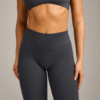 UnifiedMove™ High Waisted Leggings with Reflective Logo | Coal