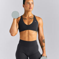 UnifiedMove™ High Waist Shorts 6" New Branding | Coal