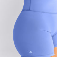 UnifiedMove™ High Waist Shorts 6" New Branding | Glaucous Blue