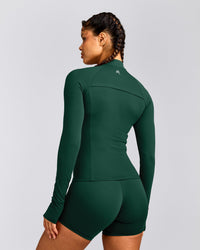 UnifiedMove™ Pocket Jacket with Reflective Logo | Racing Green