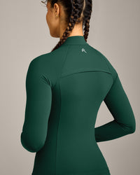 UnifiedMove Pocket Jacket with Reflective Logo | Racing Green