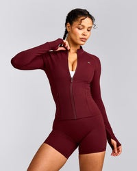 UnifiedMove™ Pocket Jacket with Reflective Logo | Rosewood