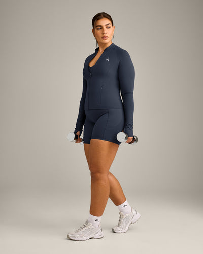 UnifiedMove Pocket Jacket with Reflective Logo | True Blue