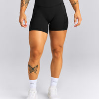 UnifiedMove™ High Waisted Pocket Shorts with Bonding New Branding | Black