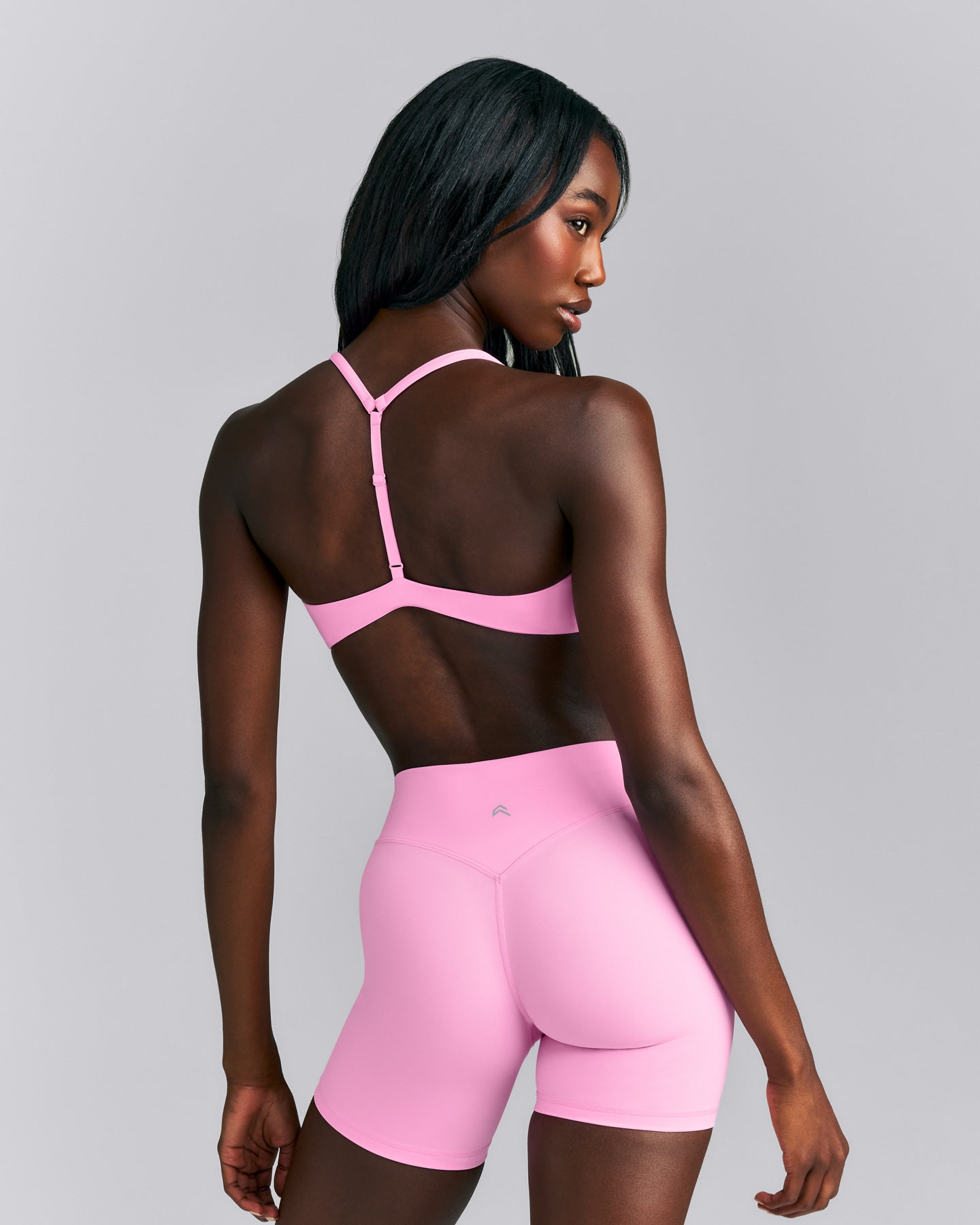 UnifiedMove™ T Back Minimal Bralette | Power Pink