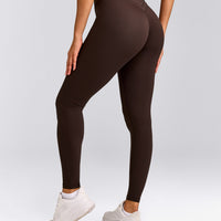 UnifiedMove™ Wrap Leggings with Reflective Logo | 70% Cocoa