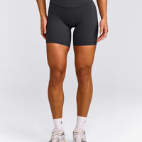 UnifiedMove™ Wrap Shorts 6" with Reflective Logo | Coal