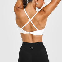 Unified Micro Bralette | White