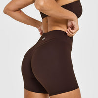 UnifiedMove™ Wrap Shorts 6" | 70% Cocoa