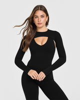 SoftMotion™ Shrug Cover with White Logo | Black