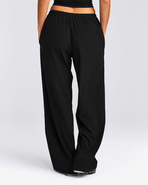AirMove™ Wide Leg Trousers | Black