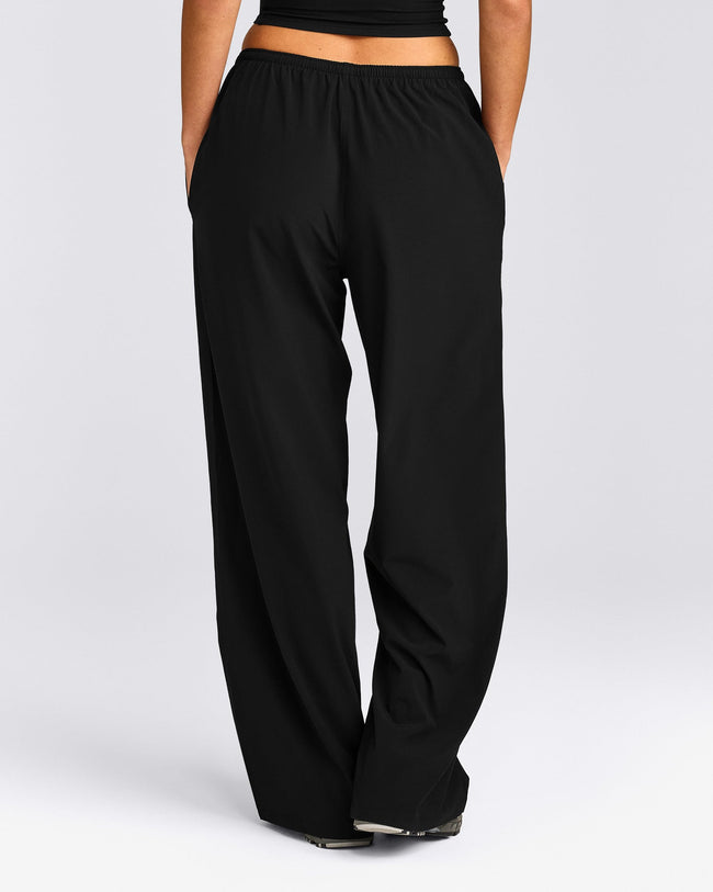 AirMove™ Wide Leg Trousers | Black