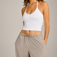 AirMove™ Wide Leg Trousers | Warm Sand