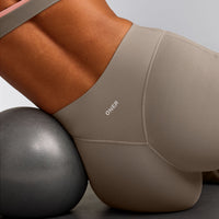 SoftMotion™ Flared Bottoms with White Logo | Warm Sand