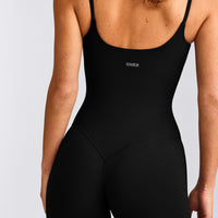 SoftMotion™ Strappy All in One with Grey Logo | Black